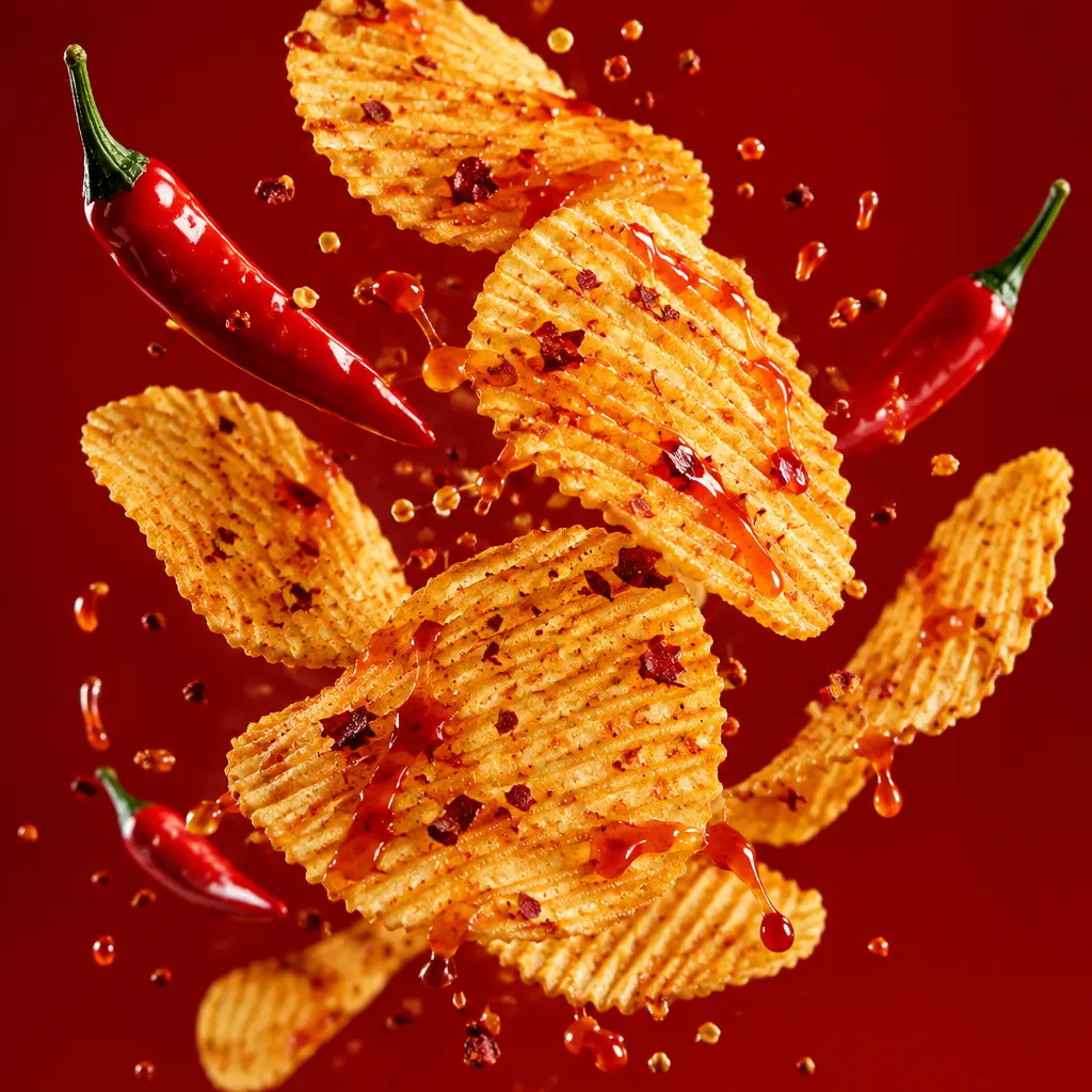 Sweet chilli chips