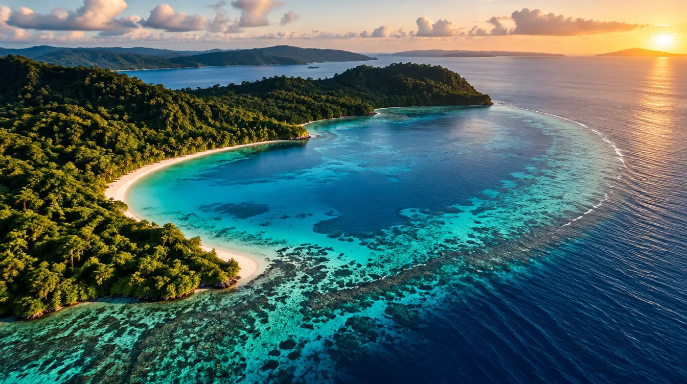 Solomon Islands lagoon