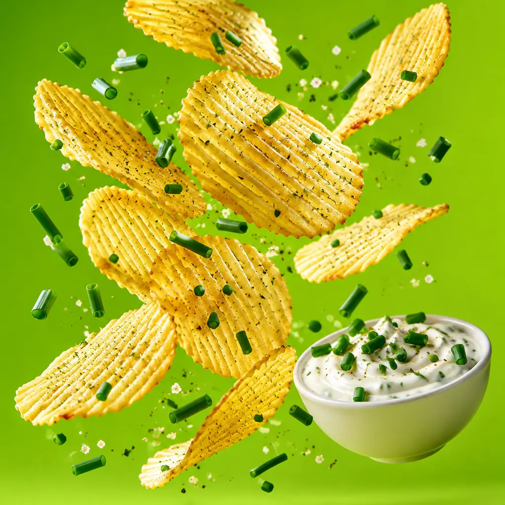 Sour cream and onion chips