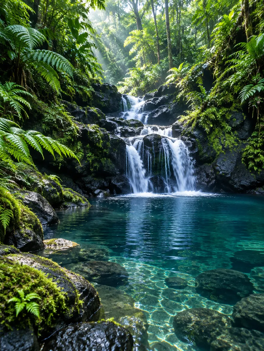 Rainforest spring
